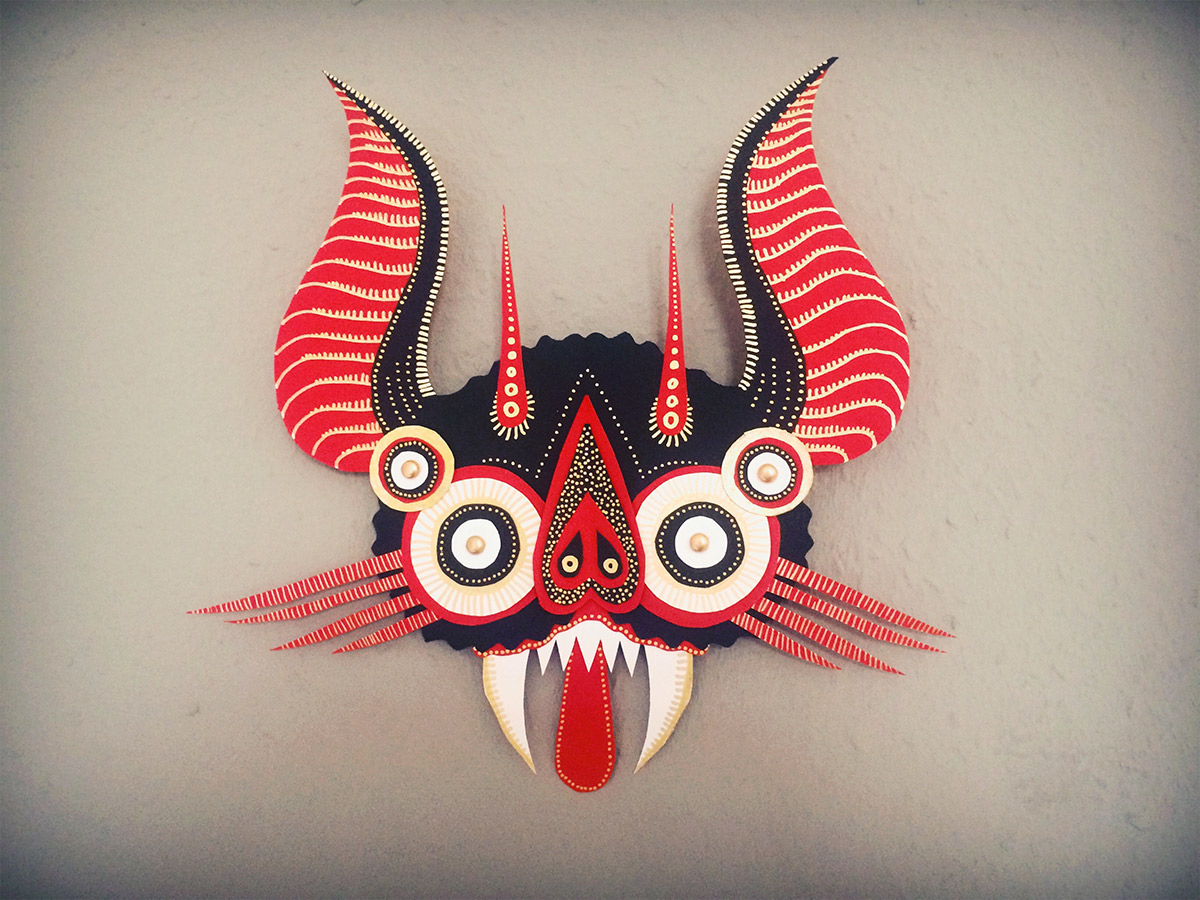 Masque Chauve-Souris Clementine bischoff