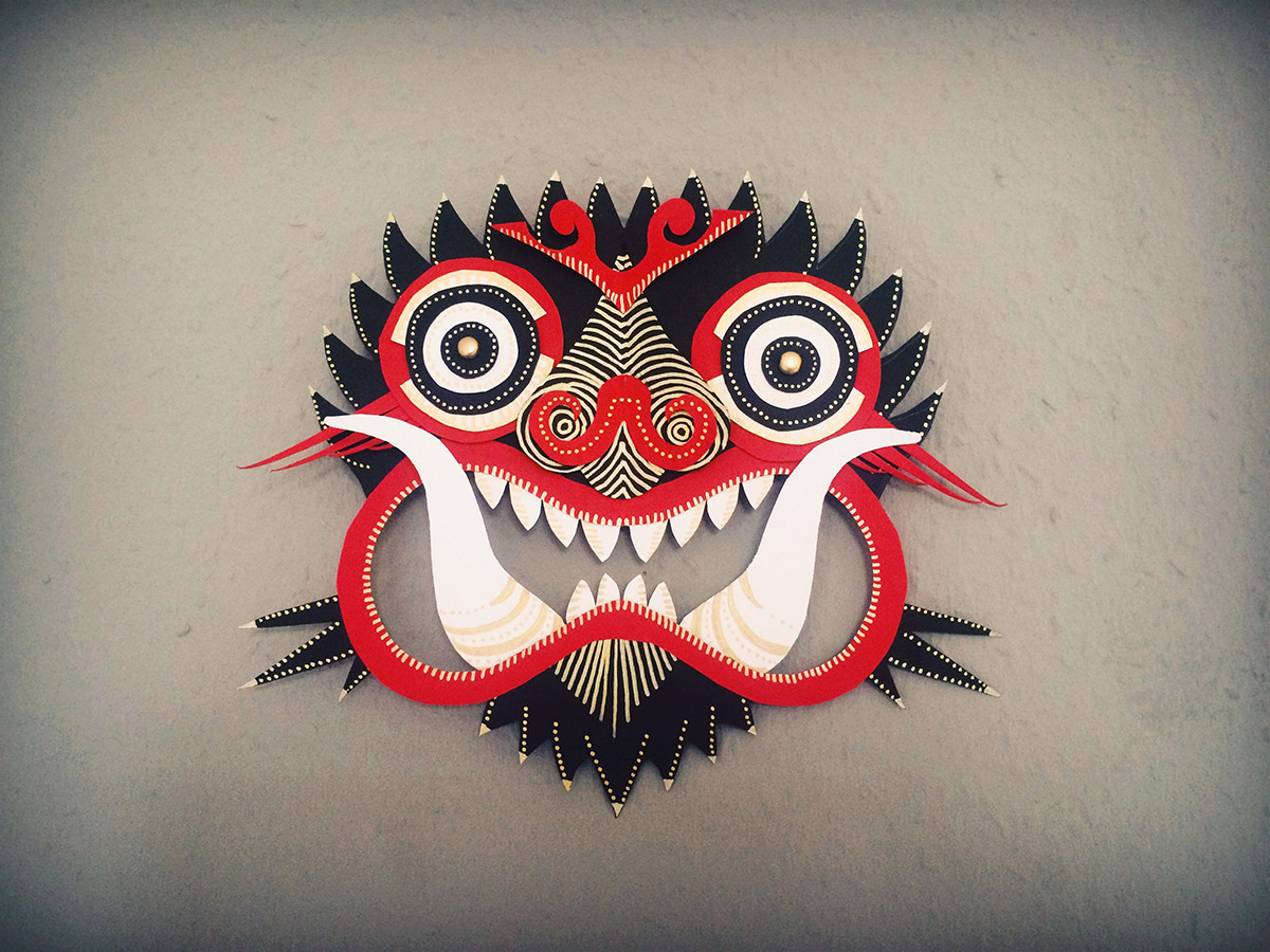 Masque Monstre Clementine Bischoff